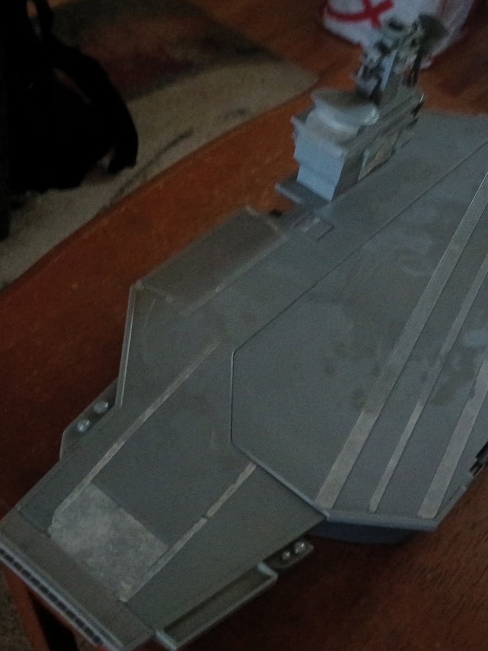Gray Toy Aircraft Carrier Playset - Electronics Video Games & Consoles